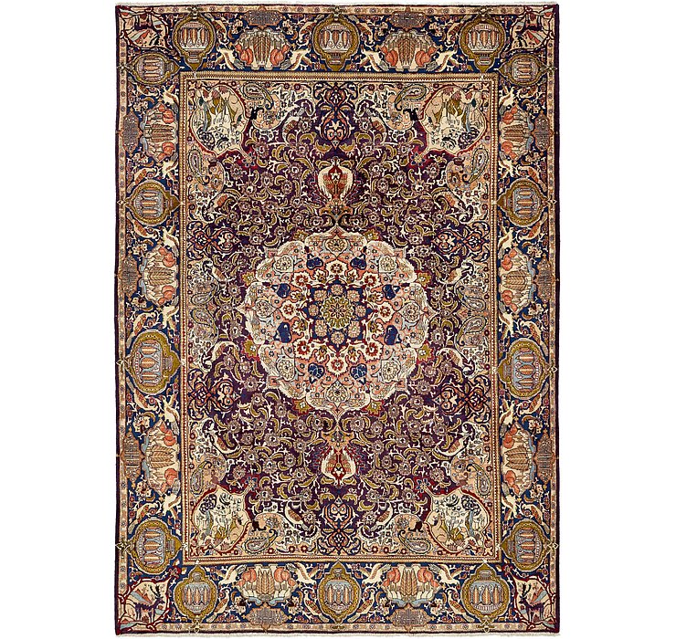 9' 6 x 13' 2 Kashmar Persian Rug
