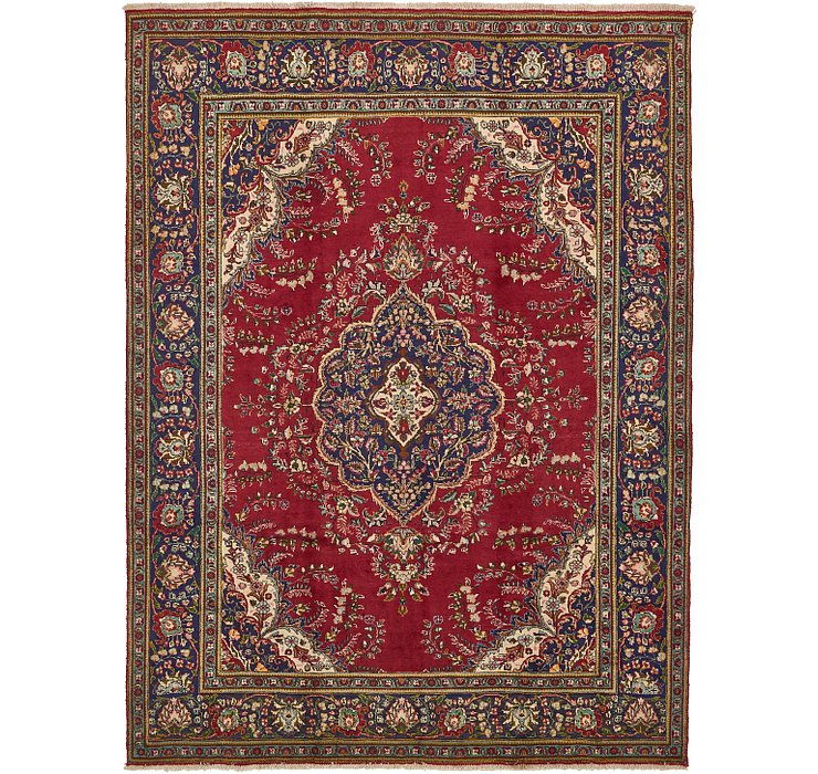 9' 10 x 13' 2 Tabriz Persian Rug