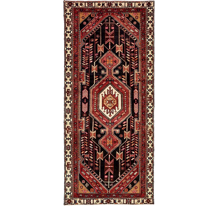 4' 3 x 9' 9 Saveh Persian Runner Rug