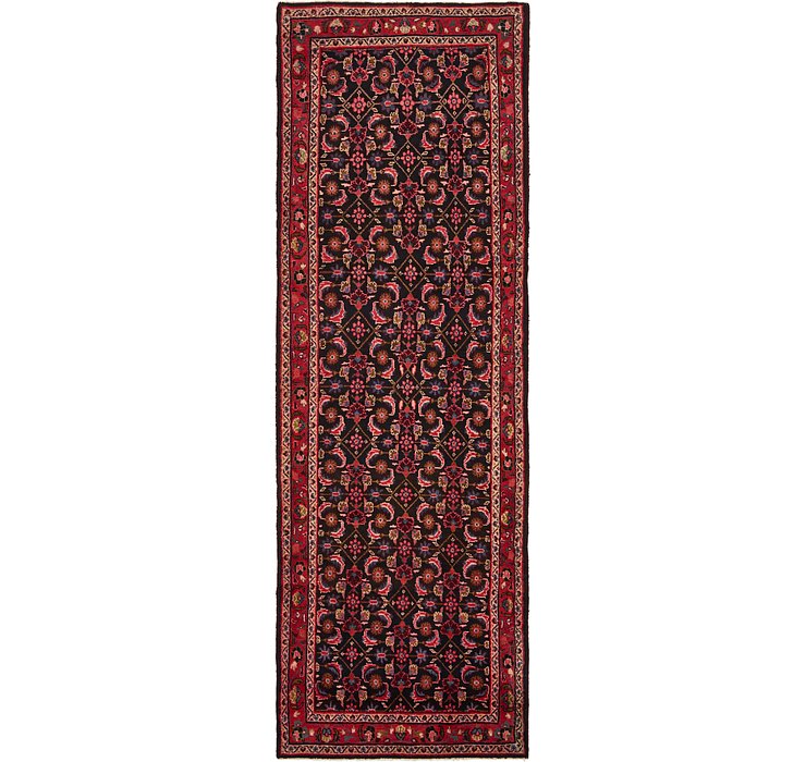 3' 7 x 11' 2 Hossainabad Persian Run...