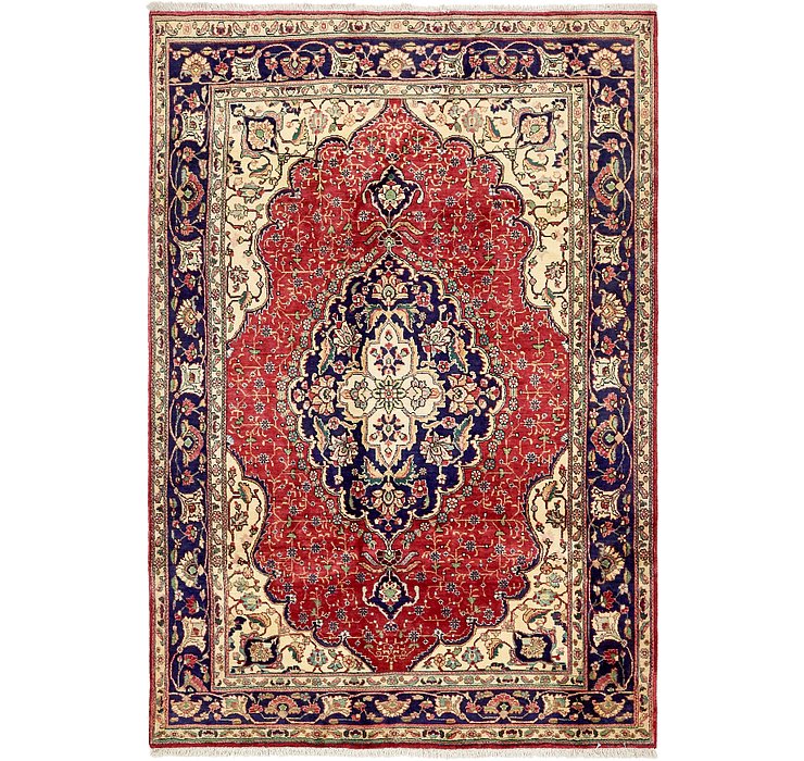 6' 7 x 9' 6 Tabriz Persian Rug