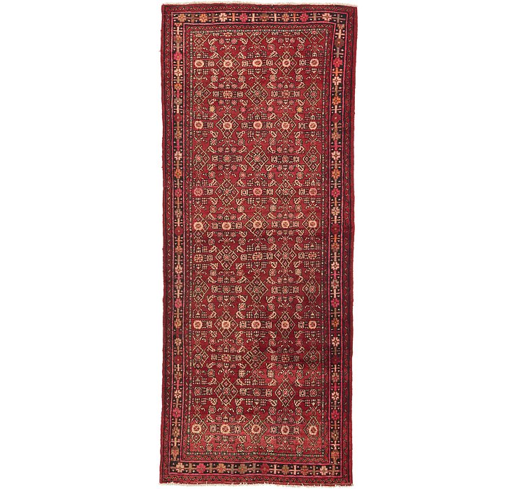 3' 9 x 9' 2 Hossainabad Persian Run...