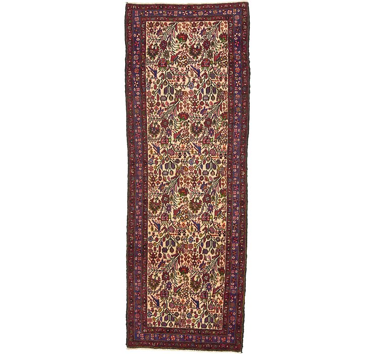 3' 6 x 9' 8 Roodbar Persian Runner ...