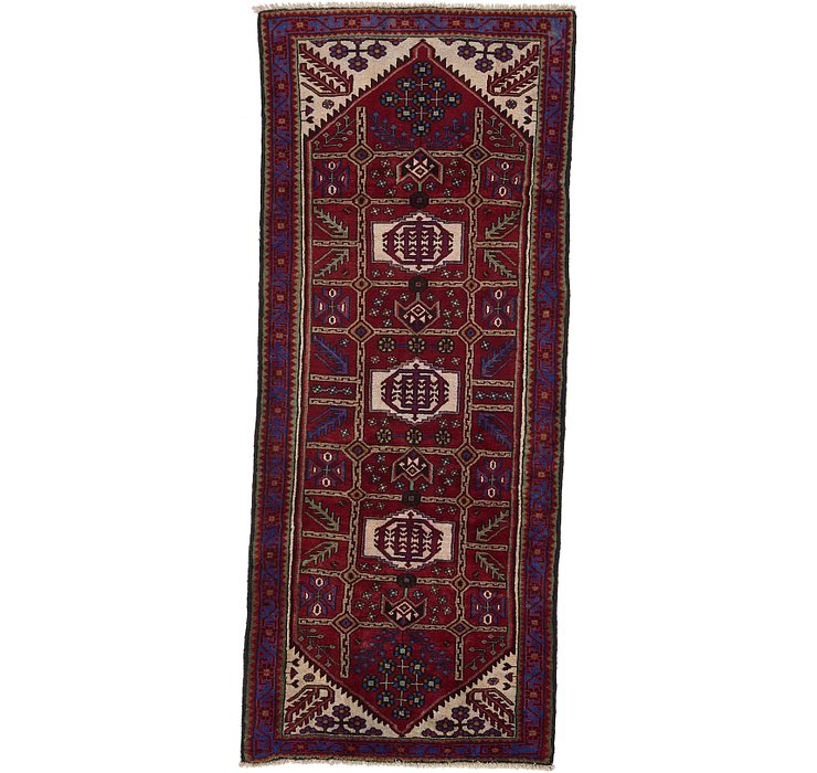 4' 1 x 9' 9 Saveh Persian Runner Rug