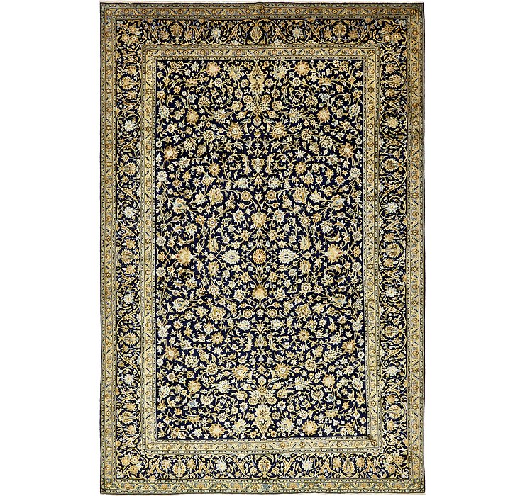 9' 2 x 14' Kashan Persian Rug