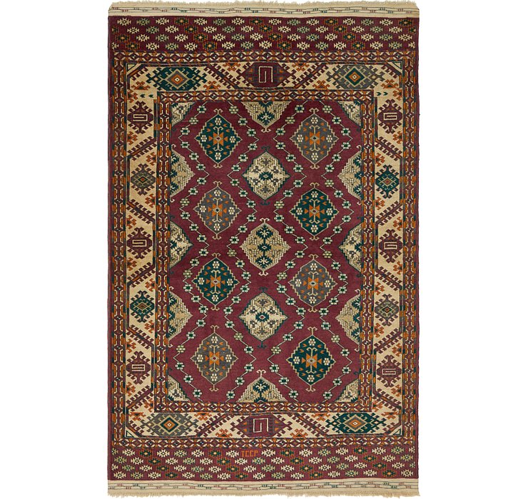 5' x 7' 9 Kazak Oriental Rug