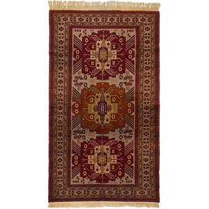 3' 10 x 6' 11 Kazak Oriental Rug