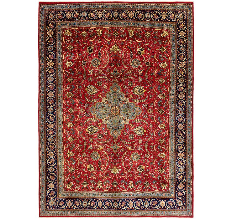 9' 1 x 12' 10 Sarough Persian Rug