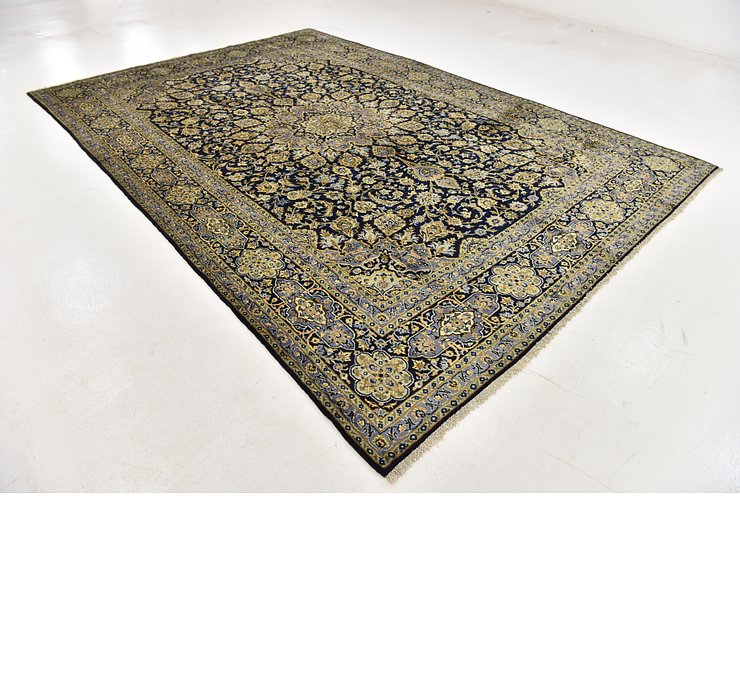 9' x 13' Kashan Persian Rug