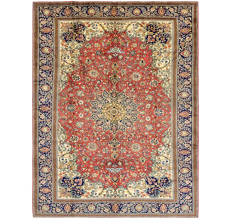 9' 3 x 12' Qom Persian Rug
