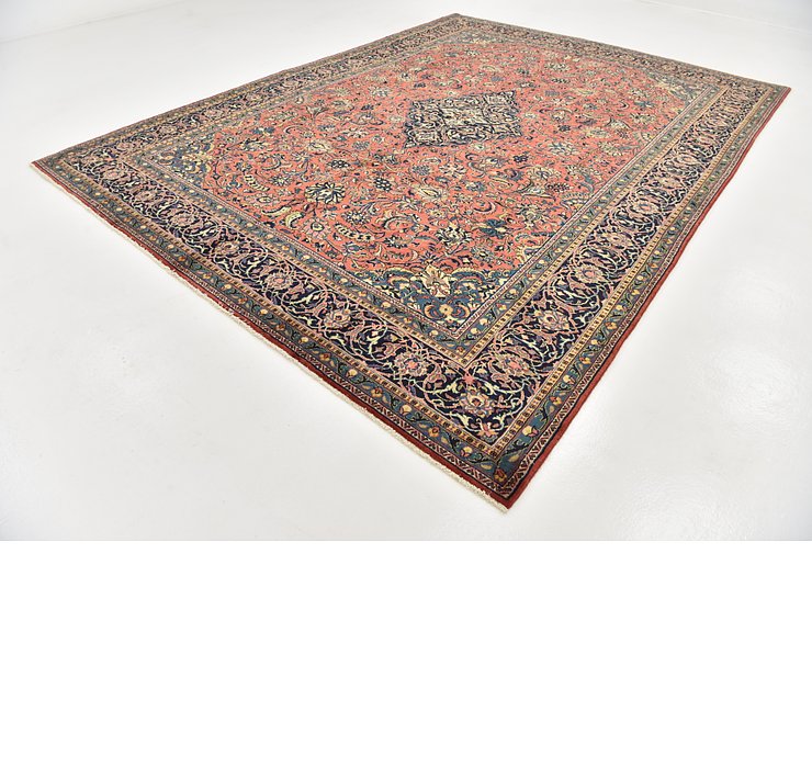 9' 5 x 12' 9 Sarough Persian Rug