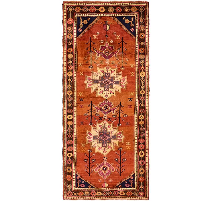 4' 6 x 10' 5 Hamedan Persian Runner ...