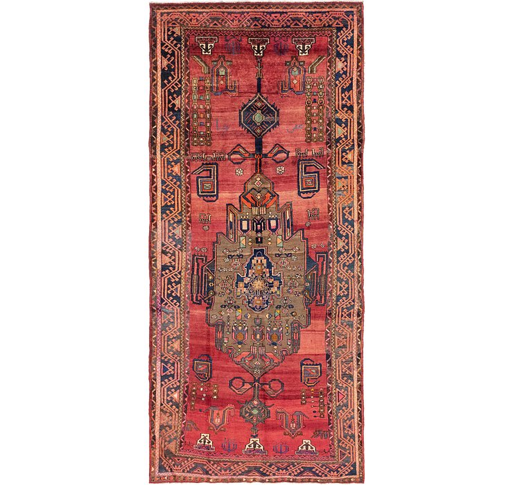 6' 3 x 14' 2 Hamedan Persian Runner ...