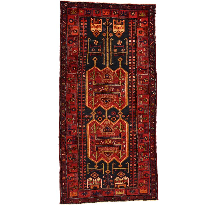 4' 9 x 9' 9 Koliaei Persian Runner ...