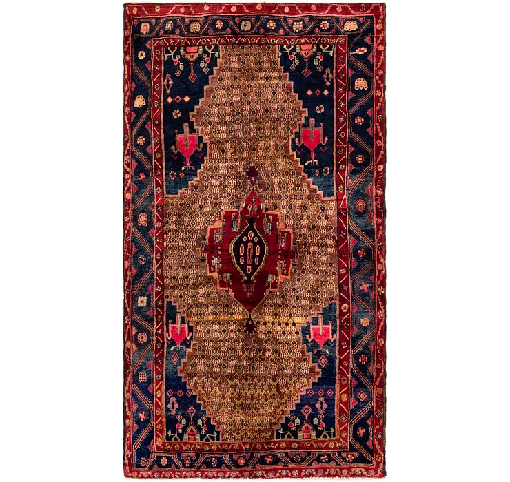 5' x 9' 7 Koliaei Persian Runner ...