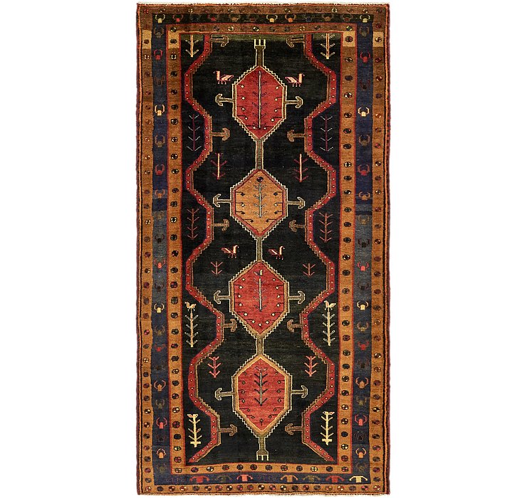 4' 10 x 9' 5 Koliaei Persian Runner ...