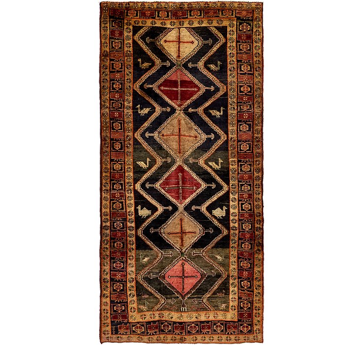4' 10 x 9' 10 Koliaei Persian Runner ...