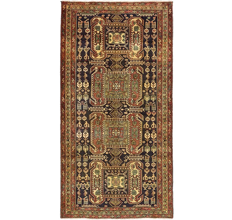 4' 10 x 9' 6 Ardabil Persian Runner ...