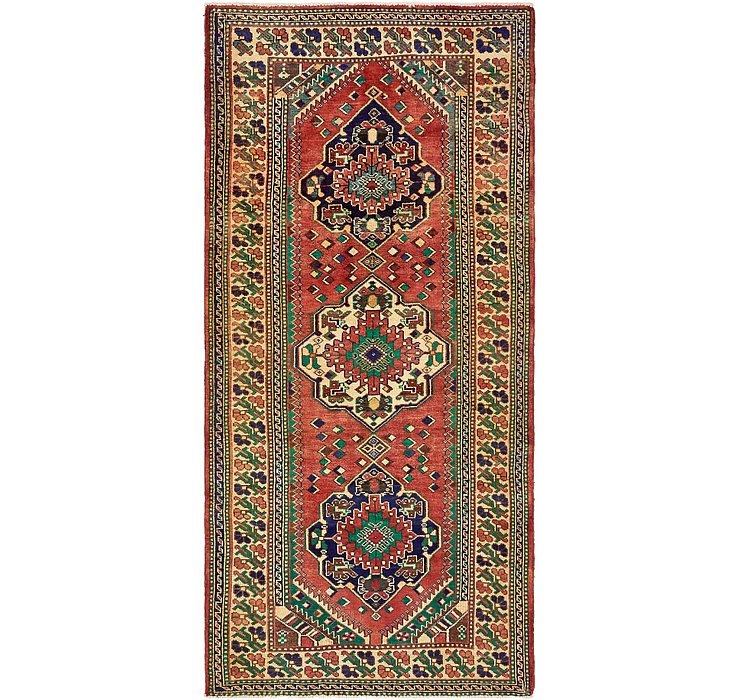 4' 8 x 9' 10 Shiraz Persian Runner Rug