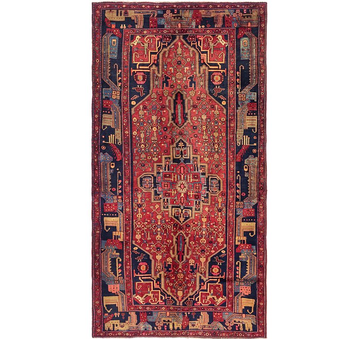 5' 7 x 10' 6 Koliaei Persian Runner ...