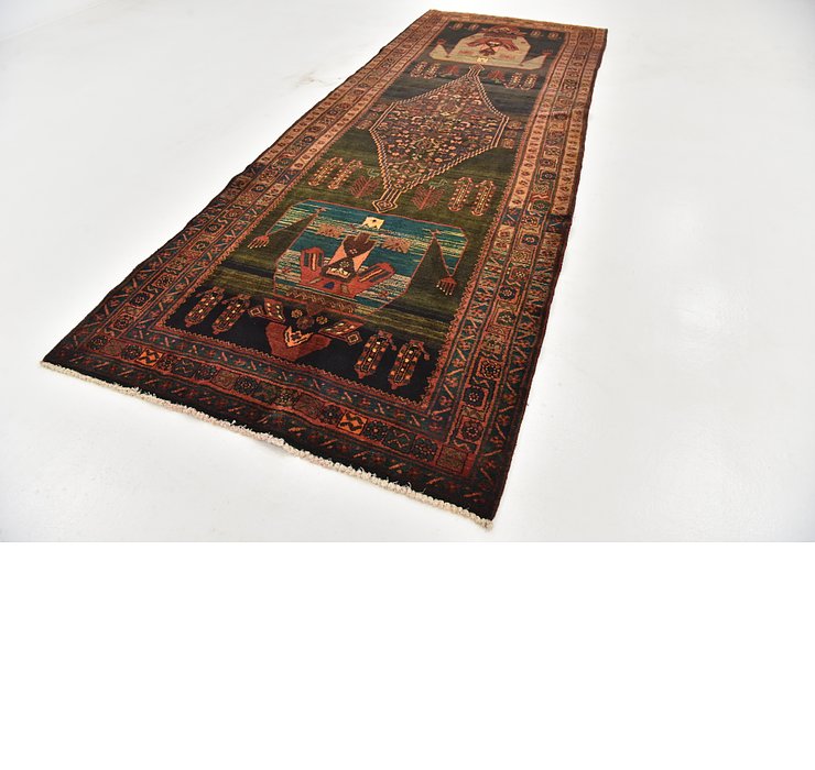 HandKnotted 5' x 13' Sirjan Persian Runner Rug