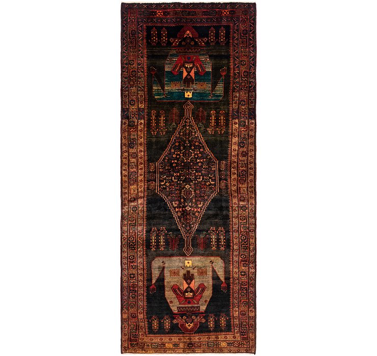 5' x 13' Sirjan Persian Runner Rug