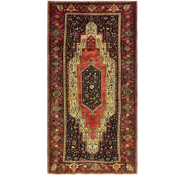 5' x 10' 2 Sirjan Persian Rug