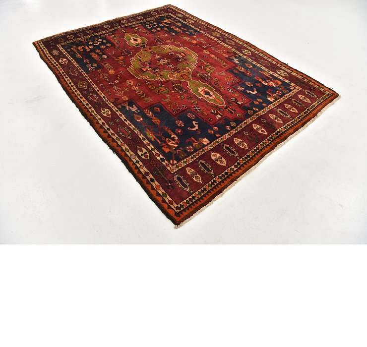 6' x 7' 10 Sirjan Persian Rug