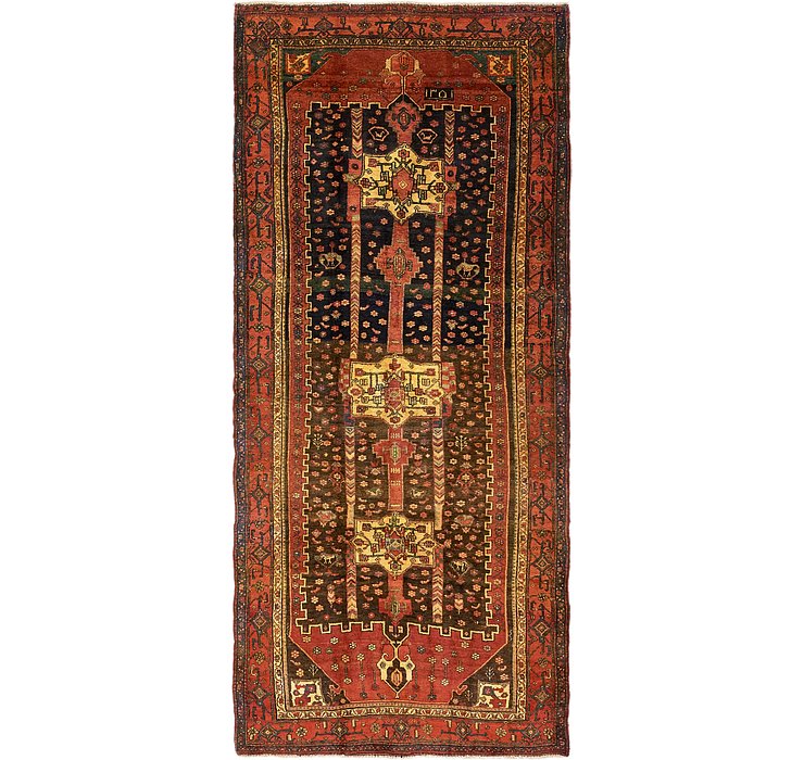 5' x 11' 2 Sanandaj Persian Runner...