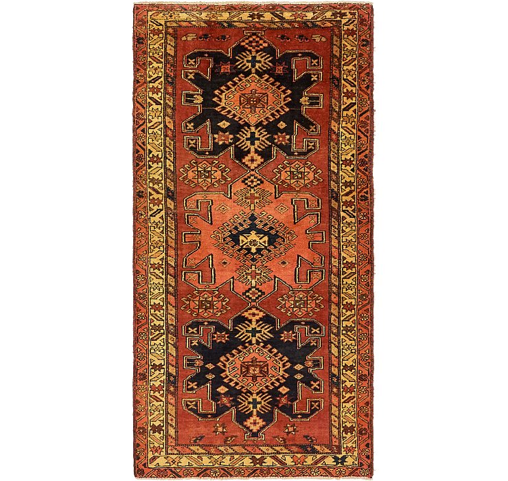 3' 10 x 7' 9 Gholtogh Persian Runner...
