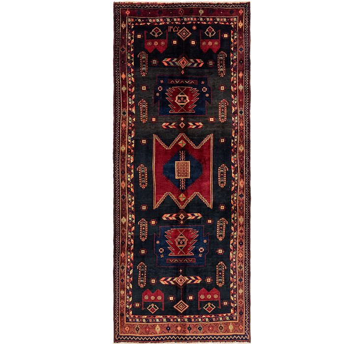 5' 2 x 13' 5 Sirjan Persian Runner Rug