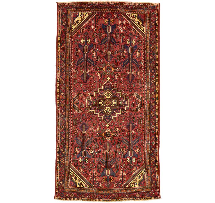 5' 2 x 9' 9 Zanjan Persian Runner Rug