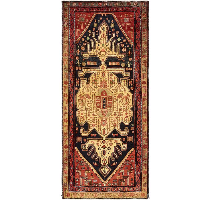 3' 9 x 9' Koliaei Persian Runner ...