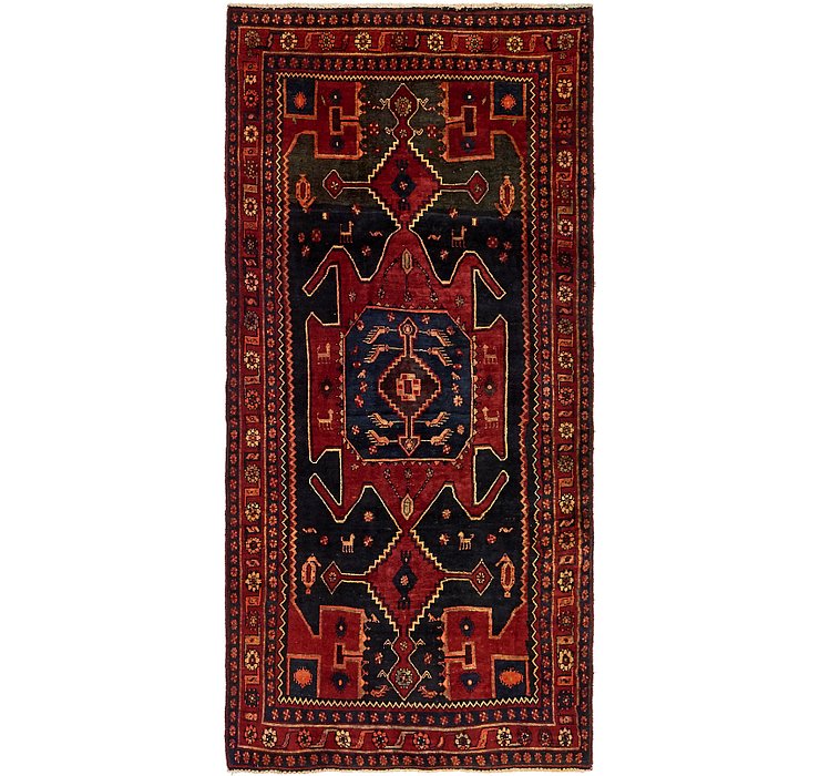 4' x 8' 7 Sirjan Persian Runner Rug