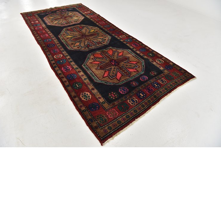 5' 1 x 11' 8 Meshkin Persian Runner ...