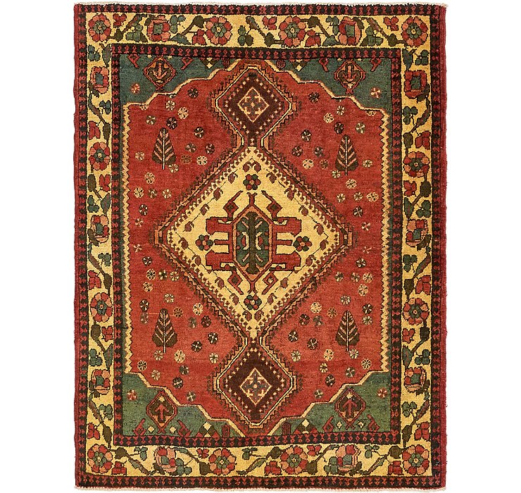 5' x 6' 5 Shiraz Persian Rug