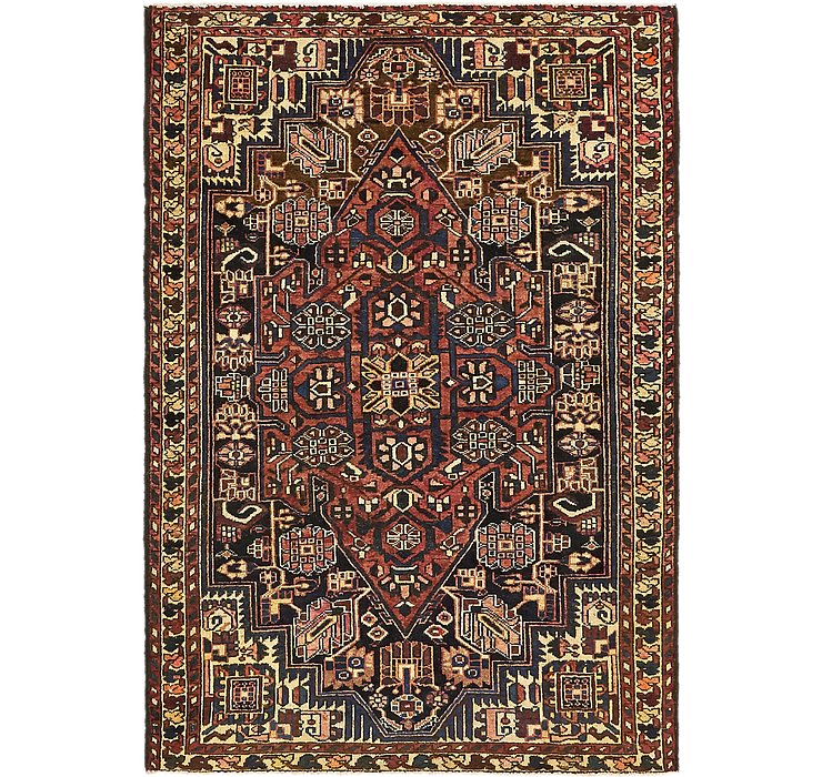4' 4 x 6' 4 Saveh Persian Rug