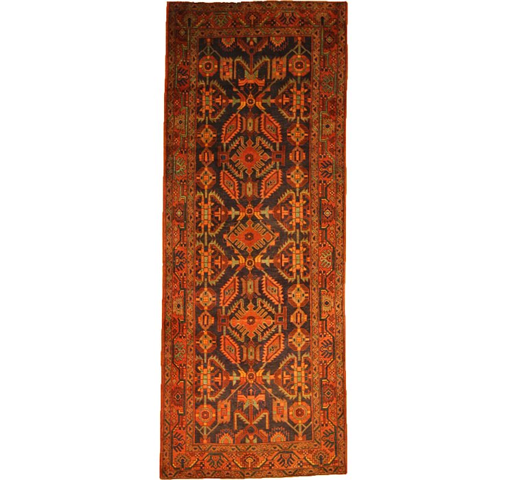 4' 3 x 11' Nanaj Persian Runner Rug