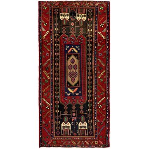 Unique Loom 5' 2 x 9' 9 Koliaei Persian Rug