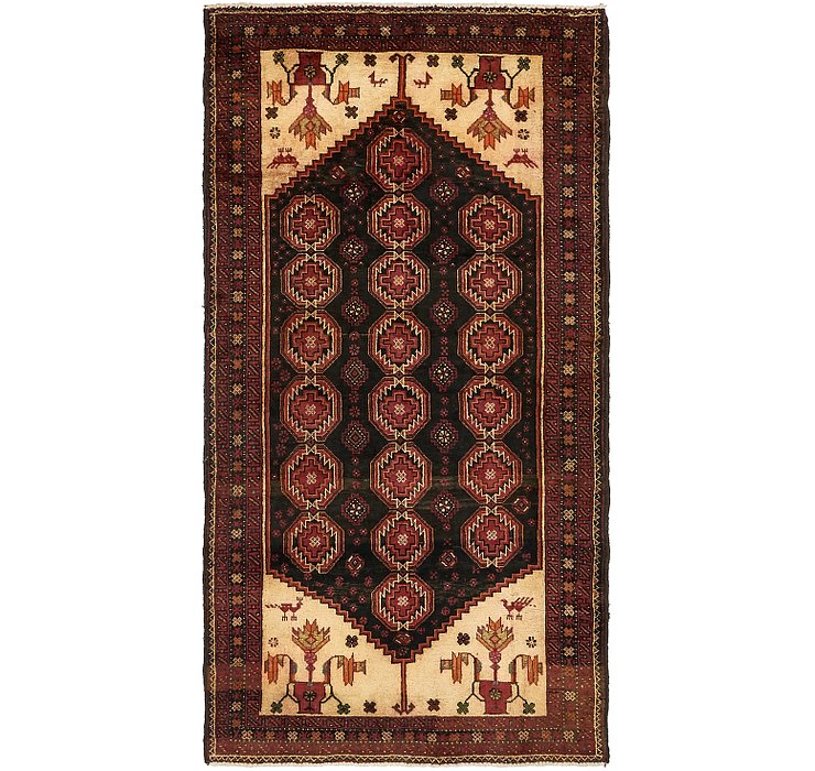 4' 4 x 8' Balouch Persian Rug