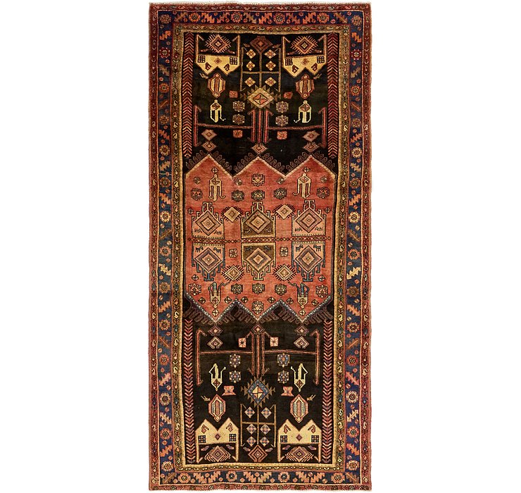 HandKnotted 4' 4 x 9' 8 Koliaei Persian Runner ...