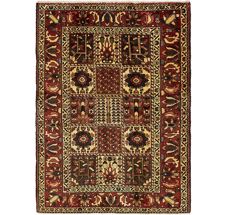4' 11 x 6' 8 Bakhtiar Persian Rug