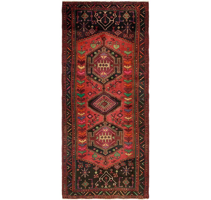 4' 3 x 9' 10 Sirjan Persian Runner Rug