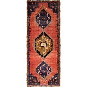 4' 3 x 11' 6 Hamedan Persian Runner ...