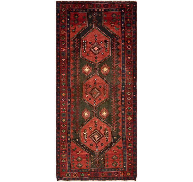 4' 2 x 9' 10 Sirjan Persian Runner Rug