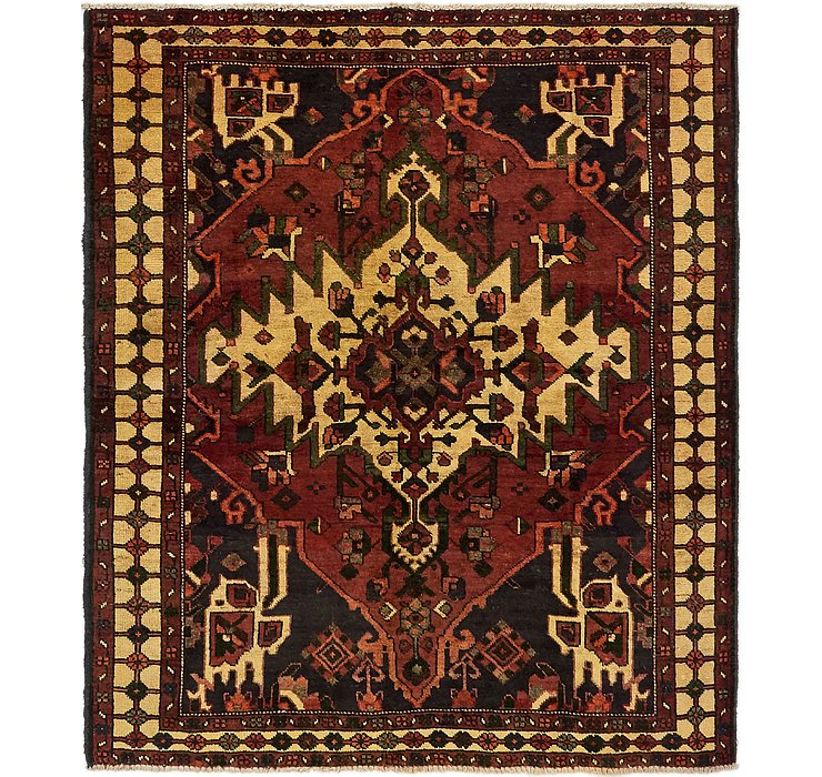 5' 9 x 6' 9 Bakhtiar Persian Rug
