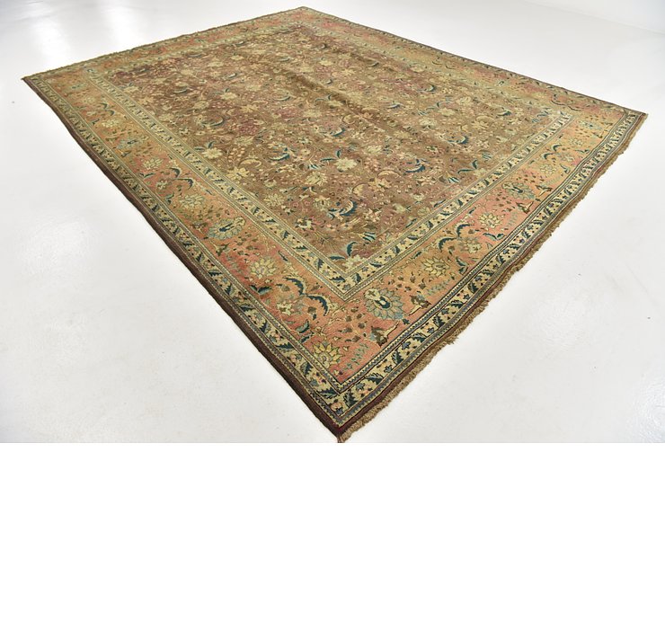 9' 8 x 12' 3 Tabriz Persian Rug