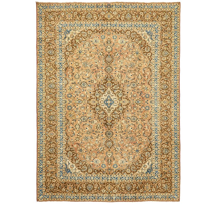 9' 9 x 13' 2 Kashan Persian Rug