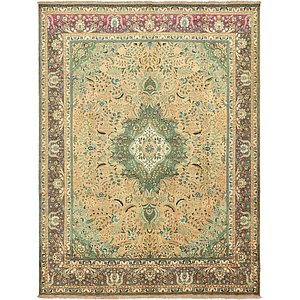 9' 9 x 13' Tabriz Persian Rug
