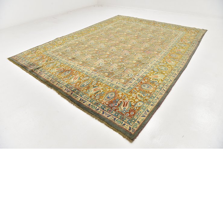 HandKnotted 9' 10 x 13' Kashmar Persian Rug